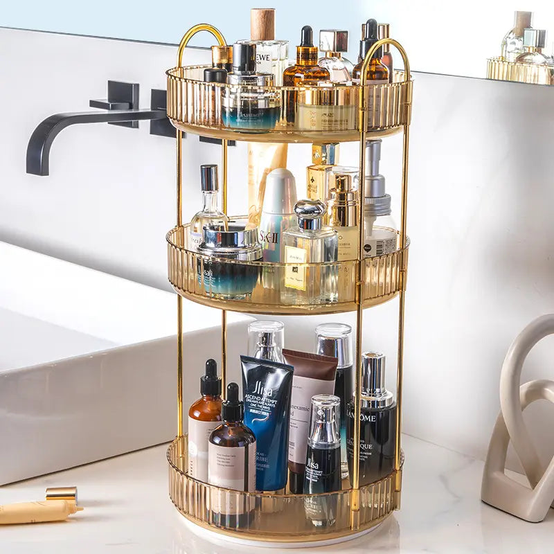 360 Degrees Rotating Makeup Organizer