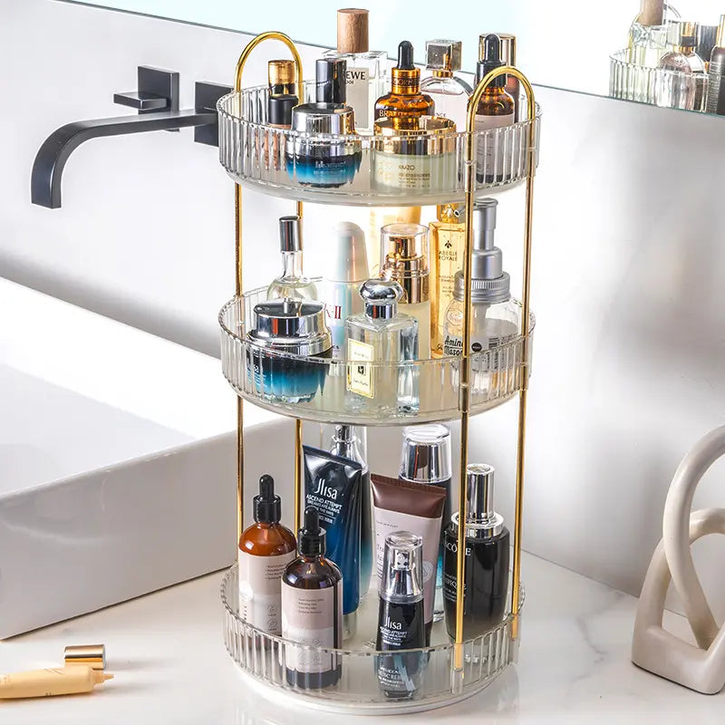 360 Degrees Rotating Makeup Organizer