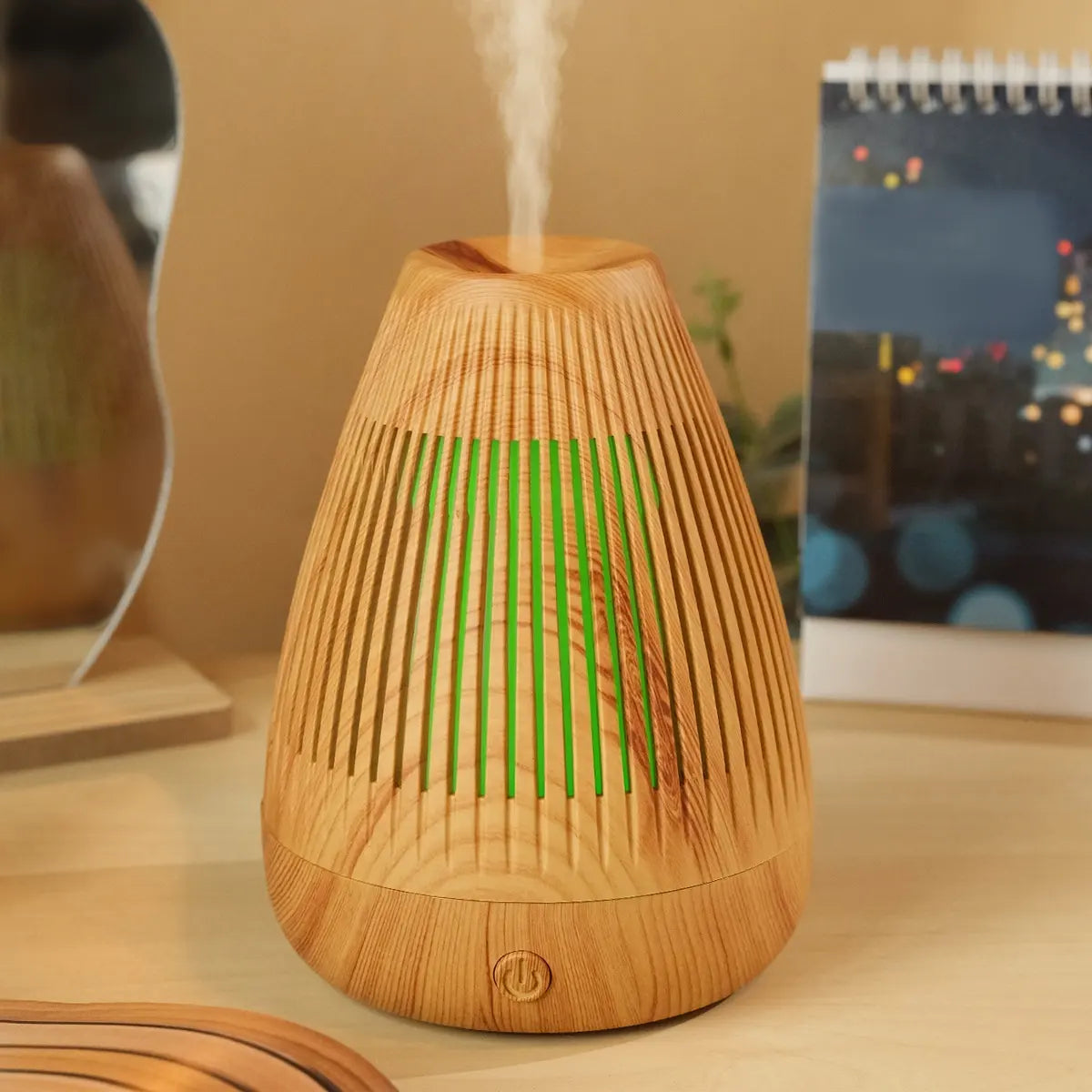 Wood Aromatherapy Ultrasonic Diffuser