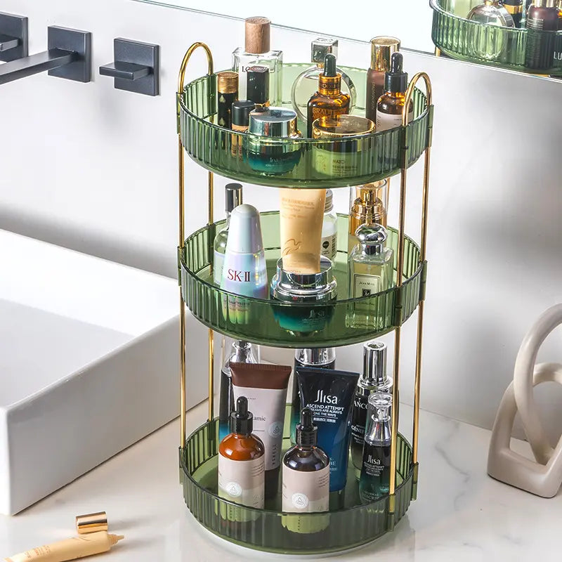 360 Degrees Rotating Makeup Organizer